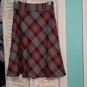 Plaid Skirt East 5th